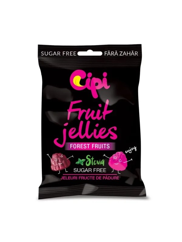 CIPI JELEURI STEVIA FRUCTE DE PADURE 75GR (12BUC/BAX) 5941871506664