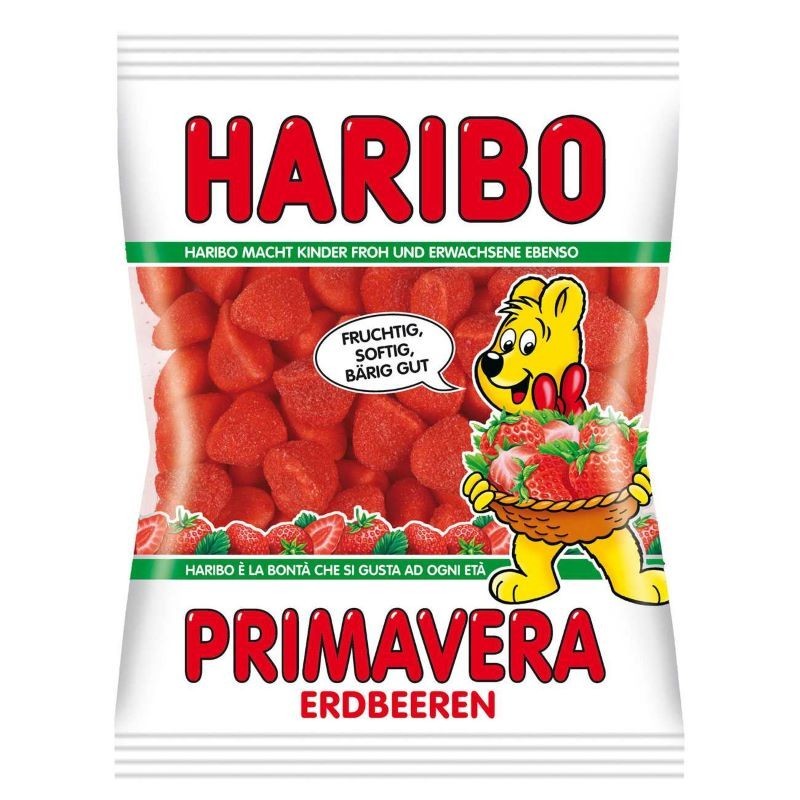 HARIBO-PRIMAVERA ERDBEEREN 100G 9002975405157