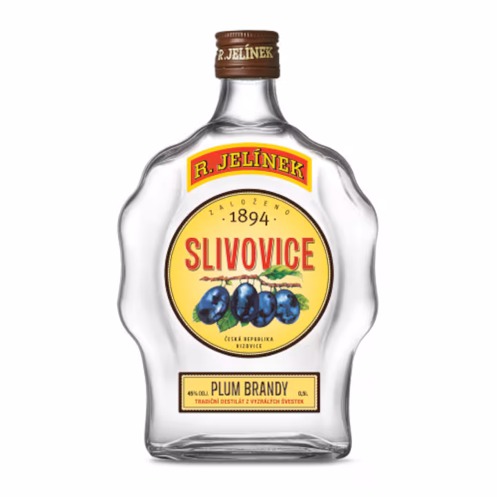 Rachiu prune Jelinek Zlata 0.5L 45% 5942122004168