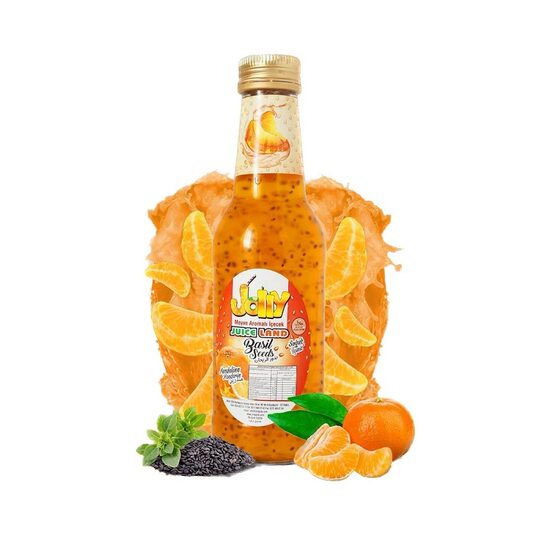 JOLLY BAUTURA RACORITOARE NECARB CU SEM BUSUIOC SI AROME PORTOCALA MANDARINA 250ML 5940597757022