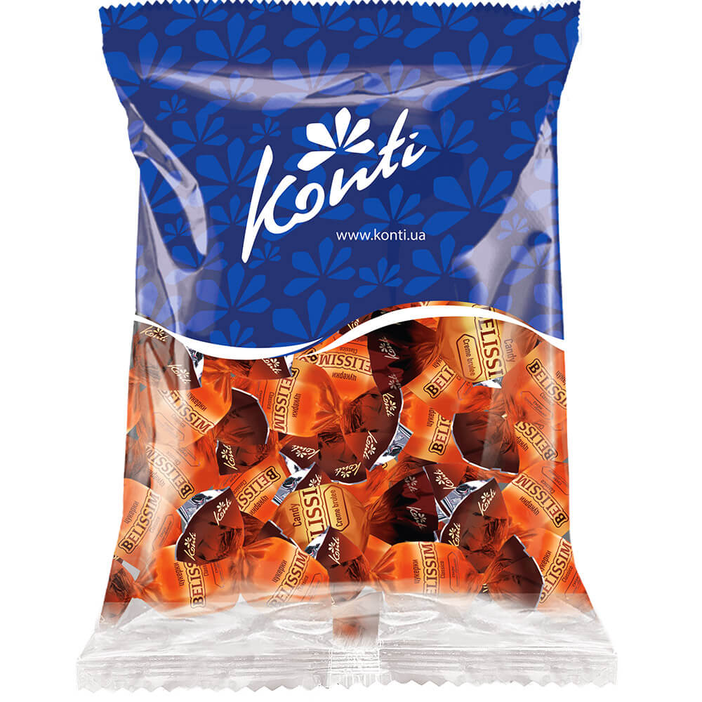 KONTI BELISSIMO CREME BRULEE 1KG 7 Buc / Bax 4823088606416