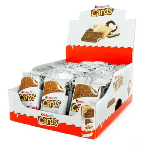 Kinder Cards Cocoa Milk T2x30 08000500290897