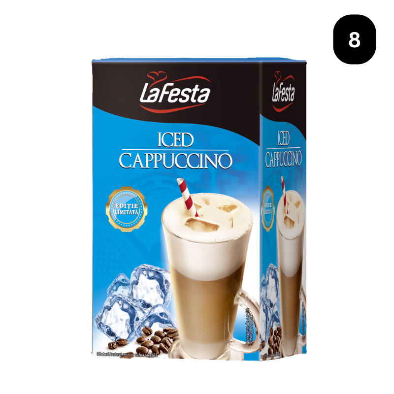 LA FESTA CAPPUCINO ICED 144GR(8 BUC/CUT) 5941588013226