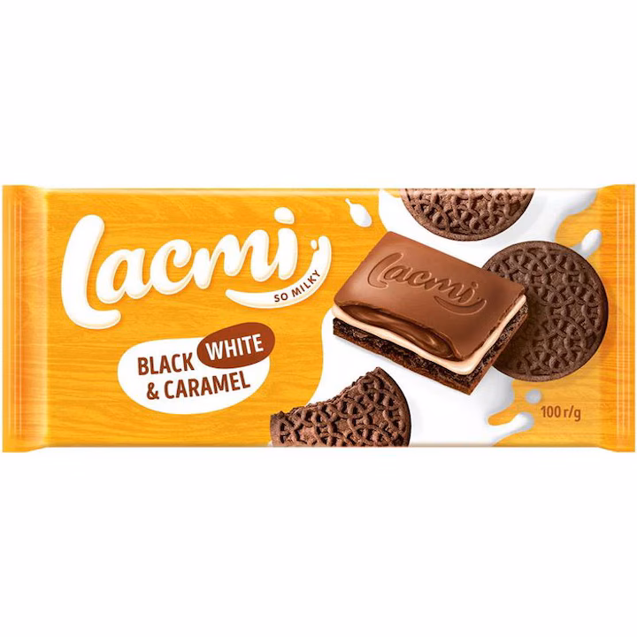 LACMI BLACK,WHITE&CARAMEL 100GR 4823077633218