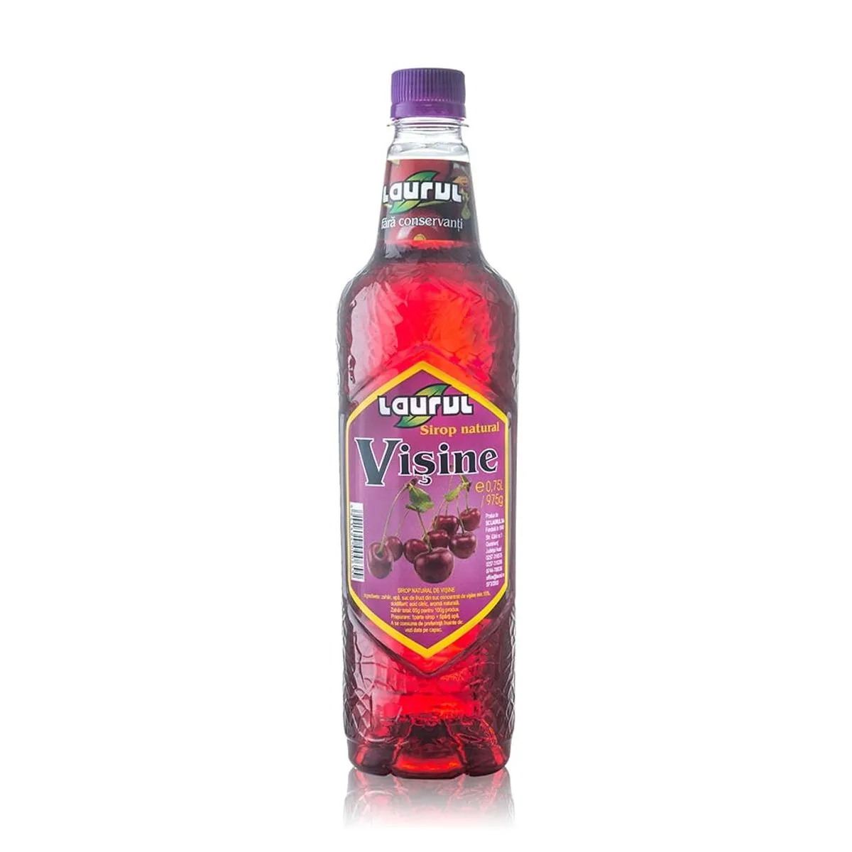 sirop LAURUL 0.75L VISINE 5941494000655