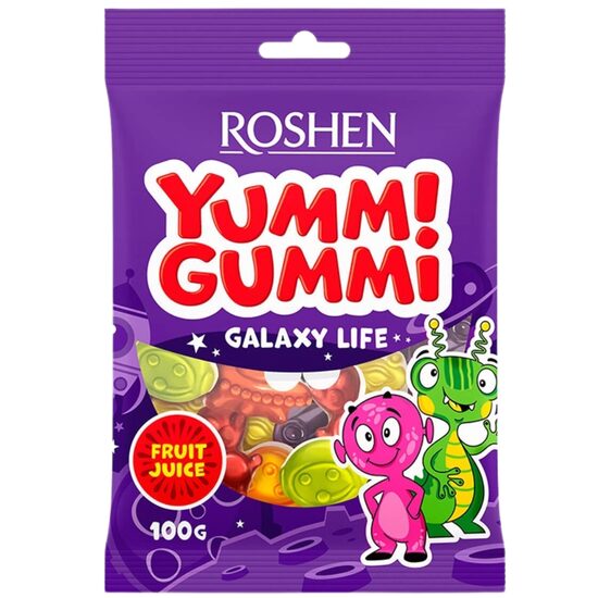 ROSH.YUMMI GUMMI GALAXY LIFE 70 GR 4823077636356
