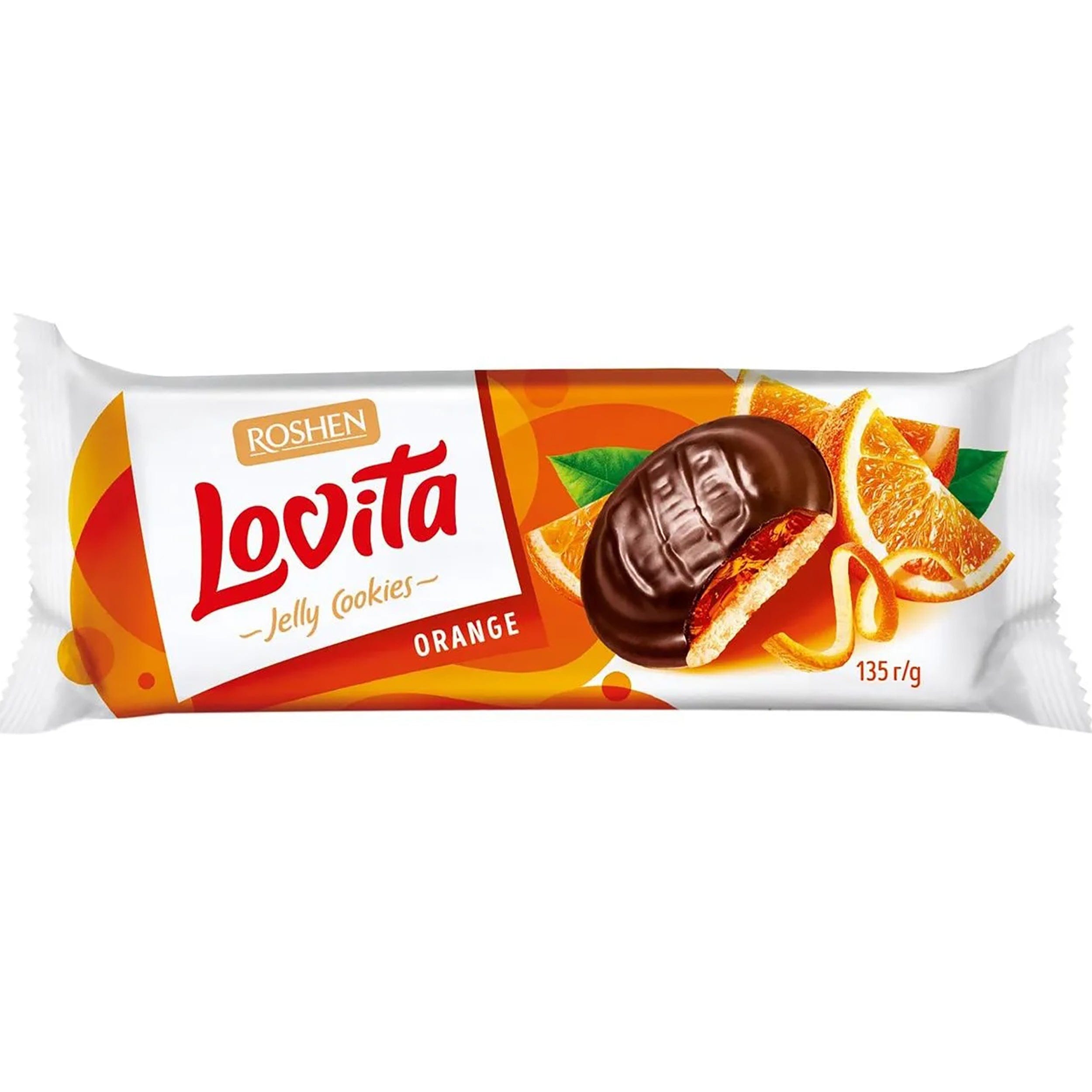 ROSH."LOVITA" CU JELEU PORTOCALA 135GR 4823077634222