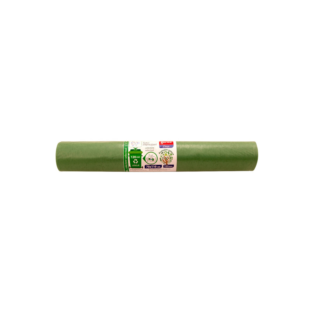 ZOREX Saci verzi 120L LDPE 10/rola 6422465021668