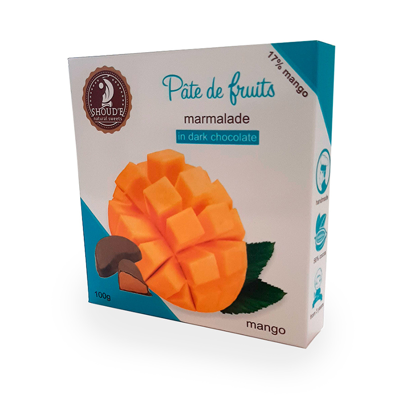 PATE DE FRUITS JELEU CIOCO.MANGO 100GR 4820230690316