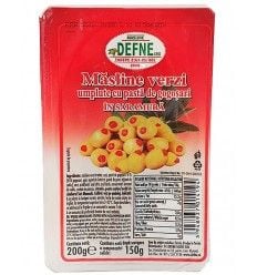 DEFNE MASLINE VERZI&PASTA DE GOGOSARI 150GR (24BUC/CUT) 5948937014194