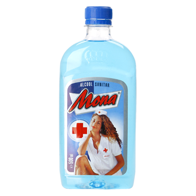 ALC. SANITAR MONA 70% 0.5L PET 5942099001221