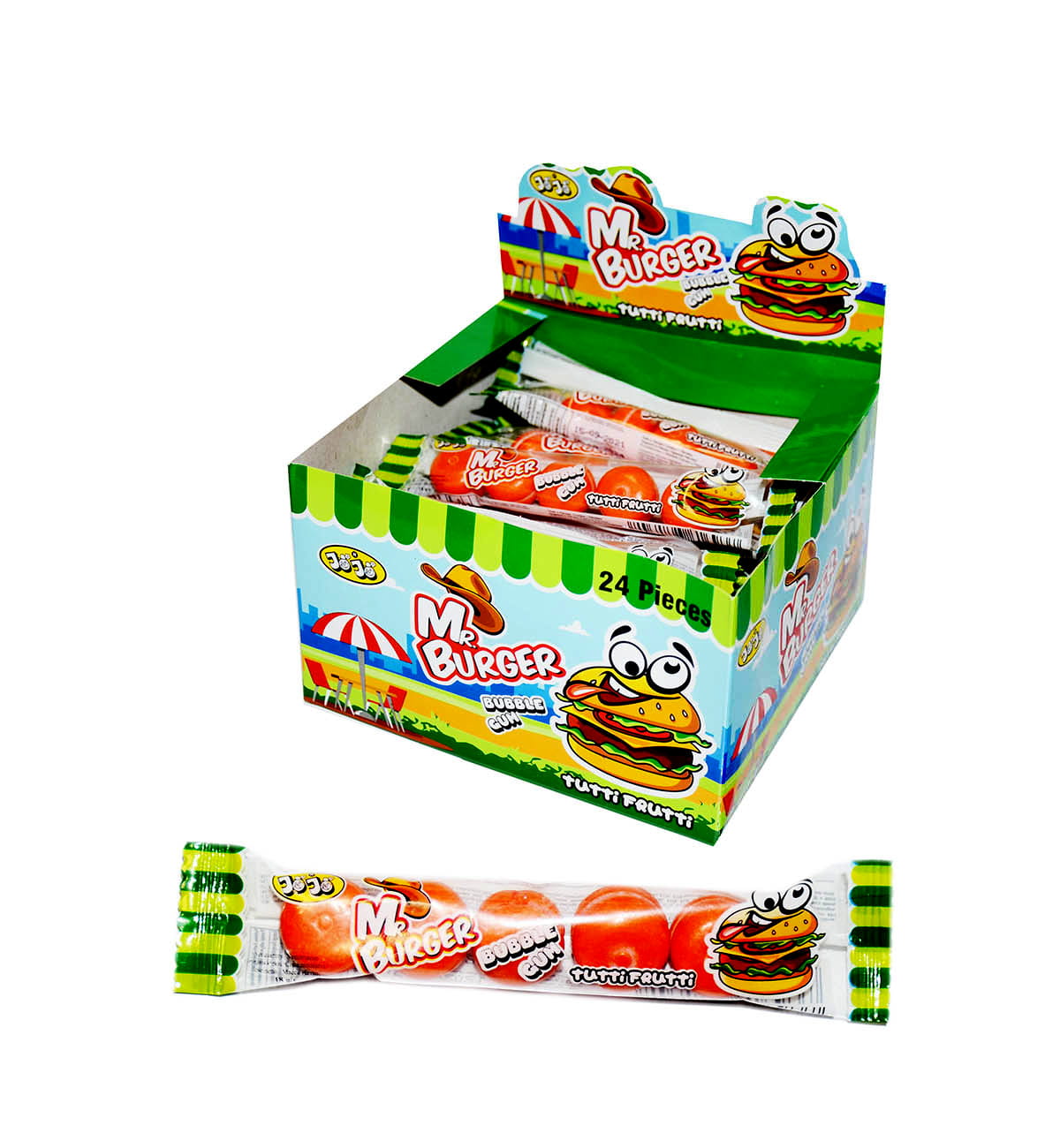 JOJO GUMA MR BURGER 700GR (8CUT/BAX) 9243178617026