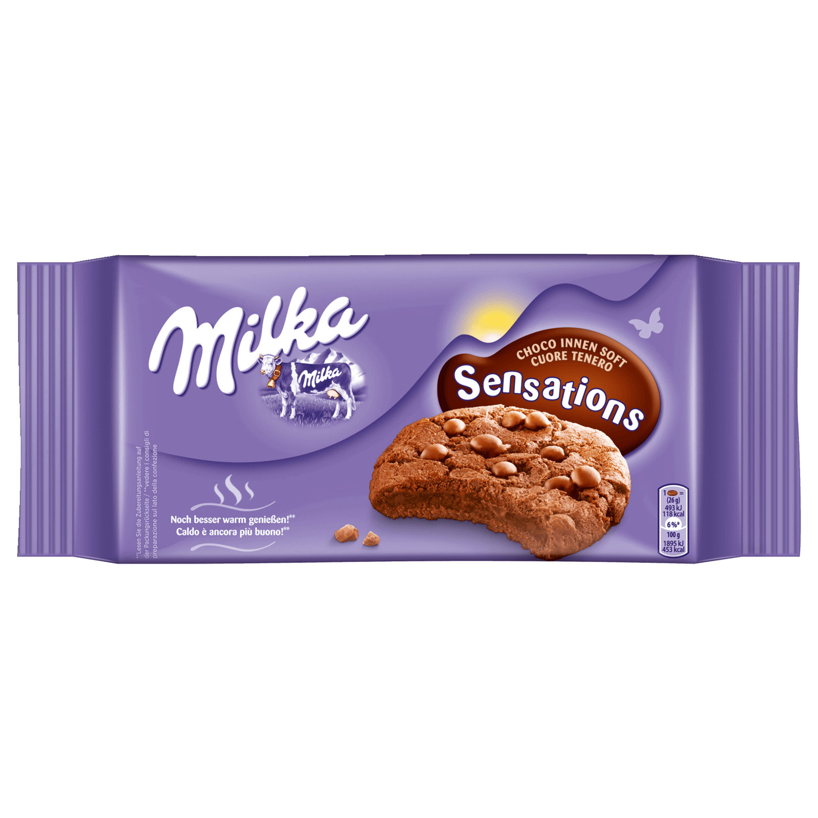 MILKA SENSATIONS SOFT CHOCO 156G 7622202265822