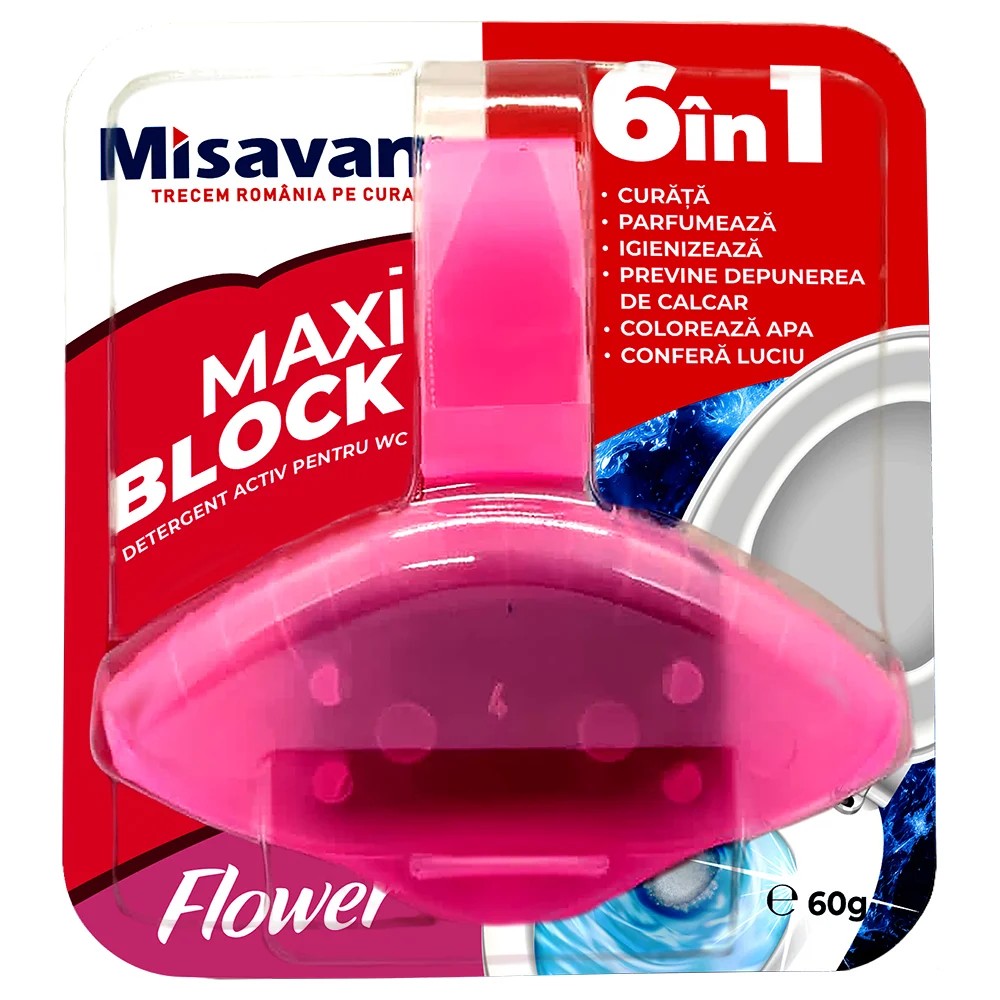 MISAVAN MAXI BLOCK FLOWER 60GR (10BUC/BAX) 6422768066519