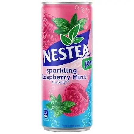 NESTEA JOY SPARKLING ZMEURA MENT 0.33L SGR (12BUC/BAX) 5942325005054