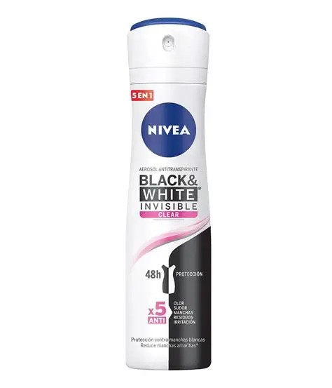 NIVEA DEO SPRAY BLACK&WHITE CLEAR 150ML (6BUC/SET) 4005808729746