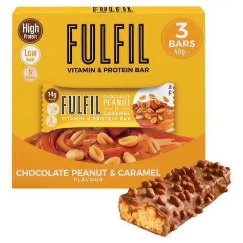 FULFIL ENERGY BAR PEANUT&CARAMEL G40X15 8000500457832