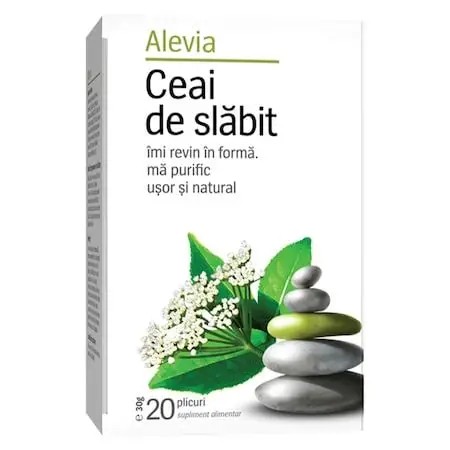 ALEVIA CEAI DE SLABIT 30GR (20 PLICURI / CUT) 6423602008634