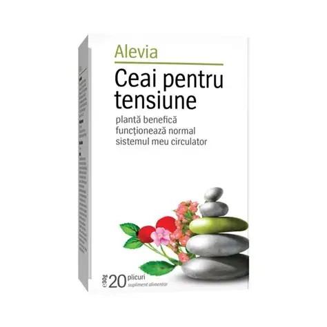ALEVIA CEAI PT.TENSIUNE 30GR (20PLICURI / CUT) 6423602009280