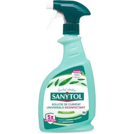 SANYTOL MULTISUPRAFETE SPRAY EUCALIPT 750ML (12BUC/BAX) 8411660007513