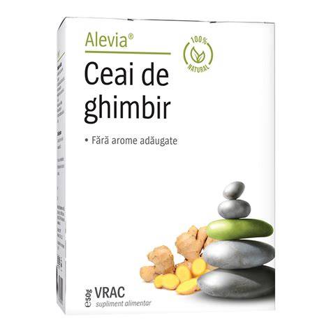 ALEVIA CEAI DE GHIMBIR 50GR 6423602005510