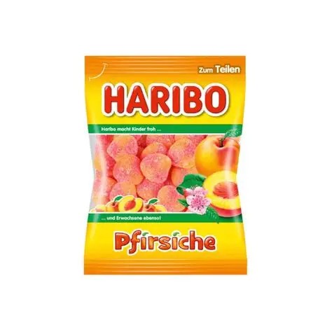 HARIBO JELEURI PIERSICA 80GR (30BUC/BAX) 5996379000381