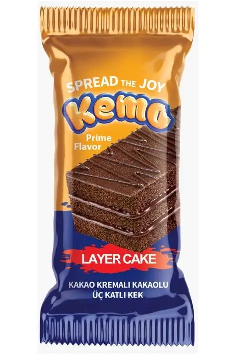 PRAJITURA KEMO LAYER 40GR (21BUC/CUT) 18684032880008