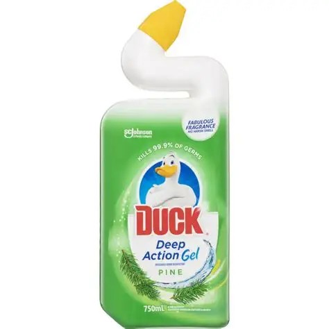 DUCK DEEP ACTION GEL DEZINFECTANT TOALETA PINE 750ML (8BUC/BAX) 5000204403978