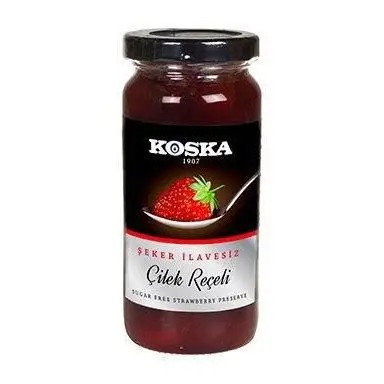 KOSKA DULCEATA CAPSUNI FARA ZAHAR 290GR (6BUC/SET) 8690710132270