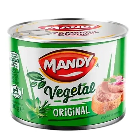 MANDY PATE VEGETAL 200GR (6BUC/BAX) 5941334000968