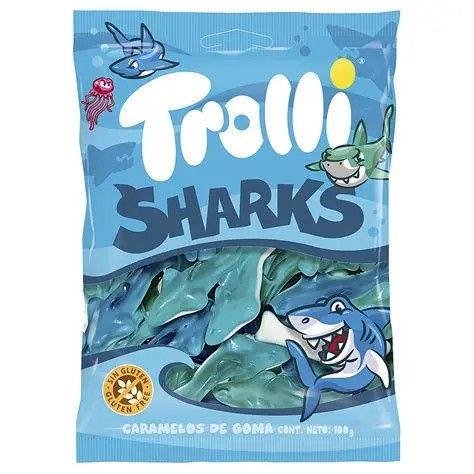 TROLLI SHARK 100GR (16BUC/BAX) 8436036182861