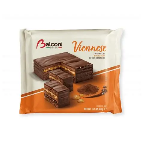 BALCONI TORT VIENEZ 400GR (6BUC/BAX) 8001585004188
