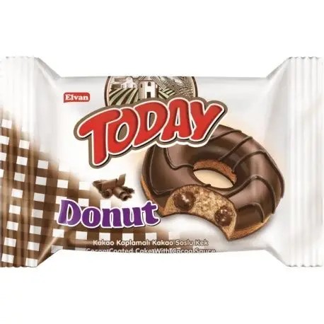 TODAY DONUT CACAO 45GR(24BUC/CUT) 8693029603189