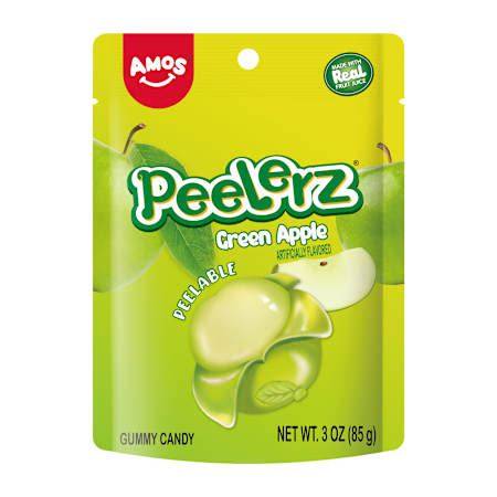 CANDY PEELERZ GUMMY GREEN APPLE 65GR (36BUC/BAX) 6936756294018
