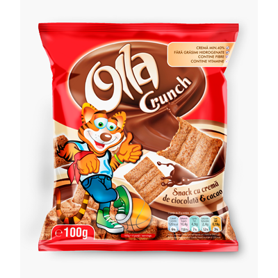 OLLA SNK.CRUNCH CACAO+CIOCO RS 100G 5941311021634