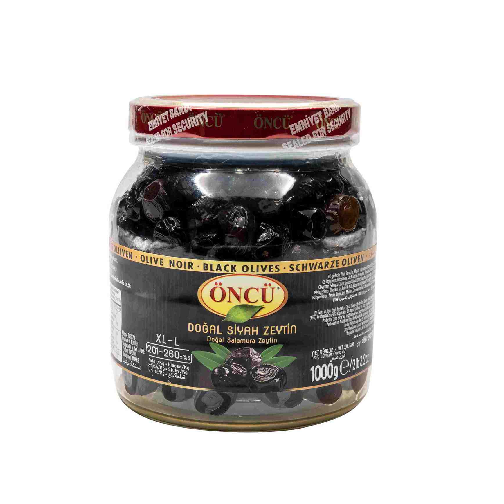 ONCU MASLINE GEMLIK NATURALE XL-L(201-260) 1KG (12BUC/BAX) 8693891402002