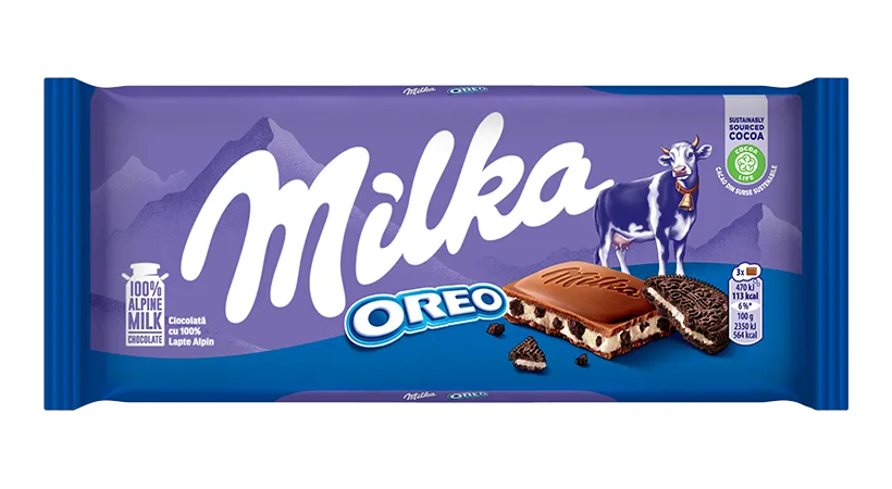 MILKA CHOC OREO 100GR/22BUC 7622210999108