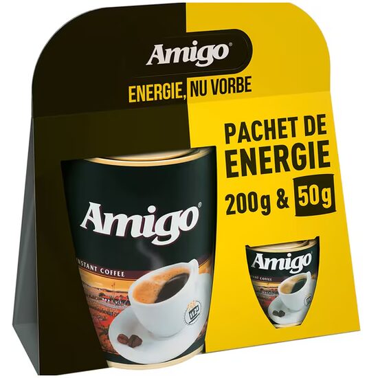 AMIGO CAFEA SOLUBILA 200G SI 50G GRATIS 5941623007227