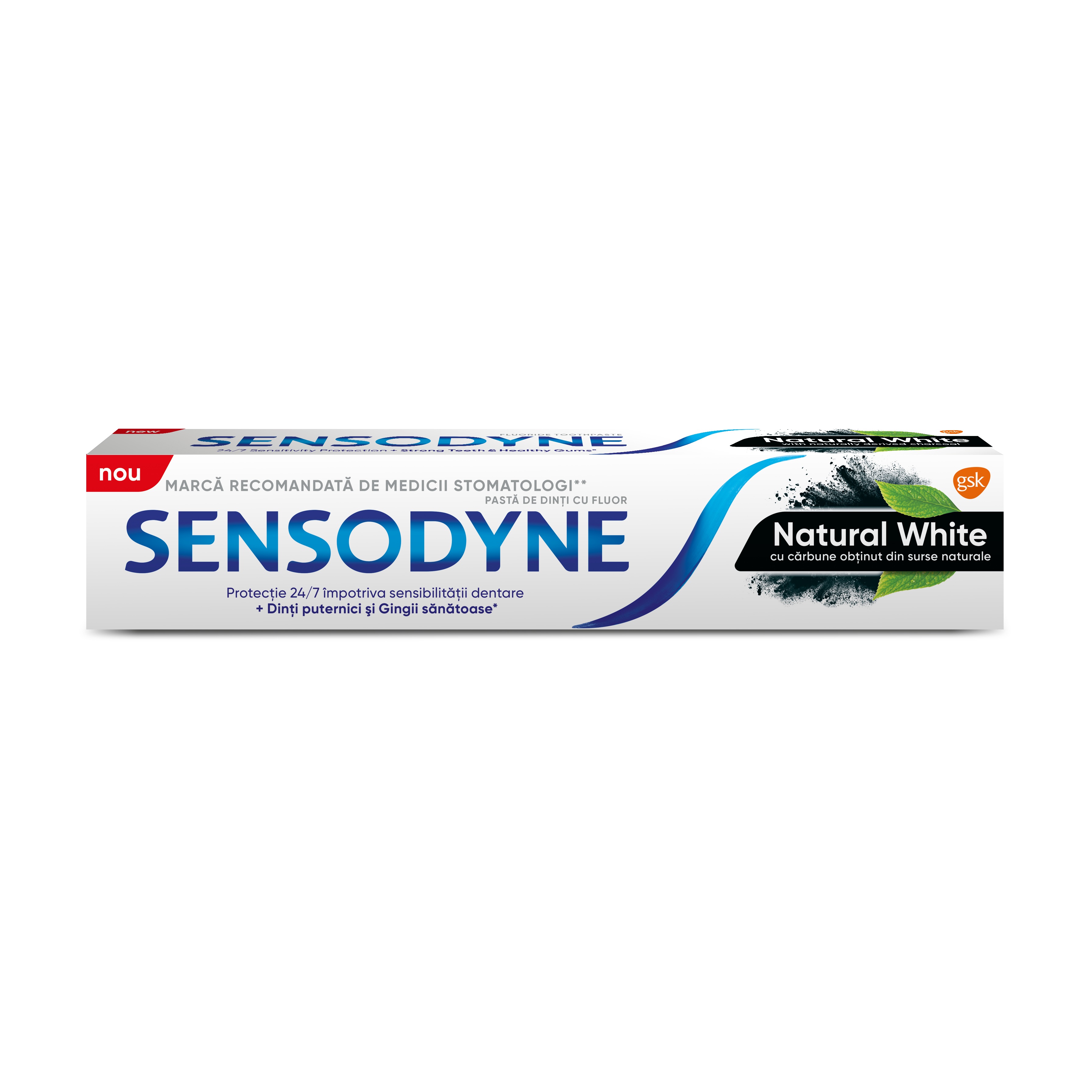 SENSODYNE NATURAL WHITE 75ML(12BUC/BAX) 5054563121226