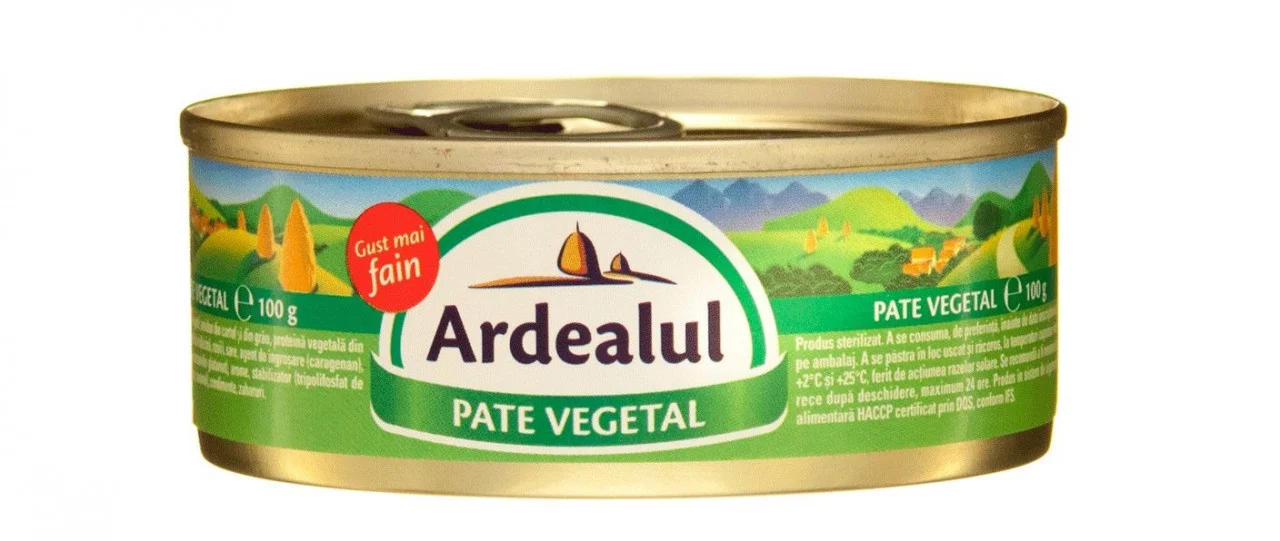 PATE ARDEALUL VEGETAL 100GR (6BUC/SET) 5941294000671