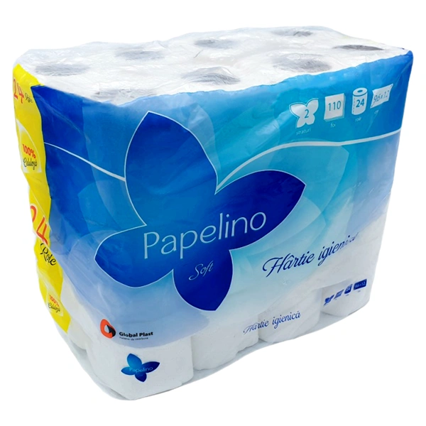 PAPELINO Hartie igienica 2 str 24/set 6422465019832