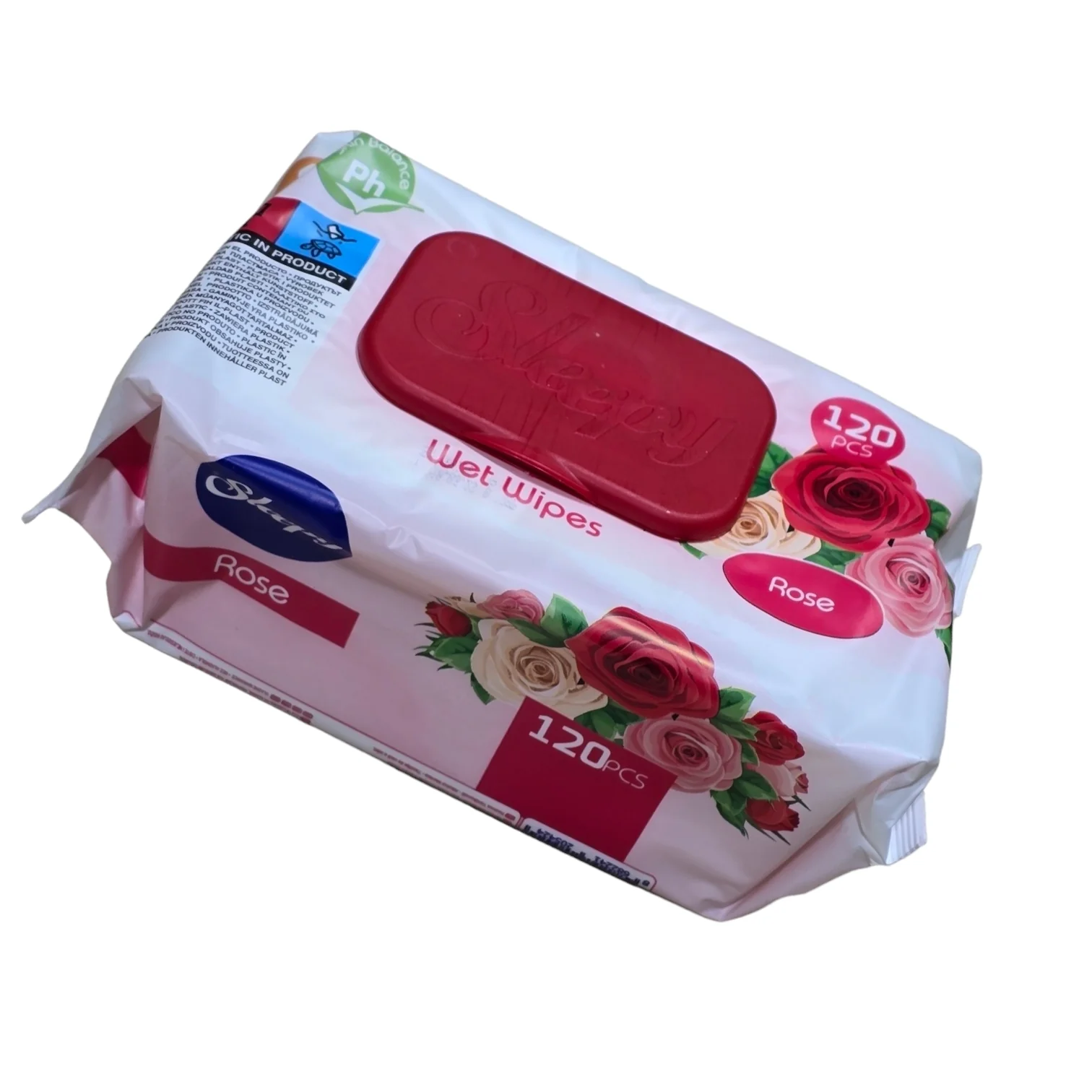 PURPIA SERVETELE UMEDE CU CAPAC DARK ROSE 120/PAC 8683092838052