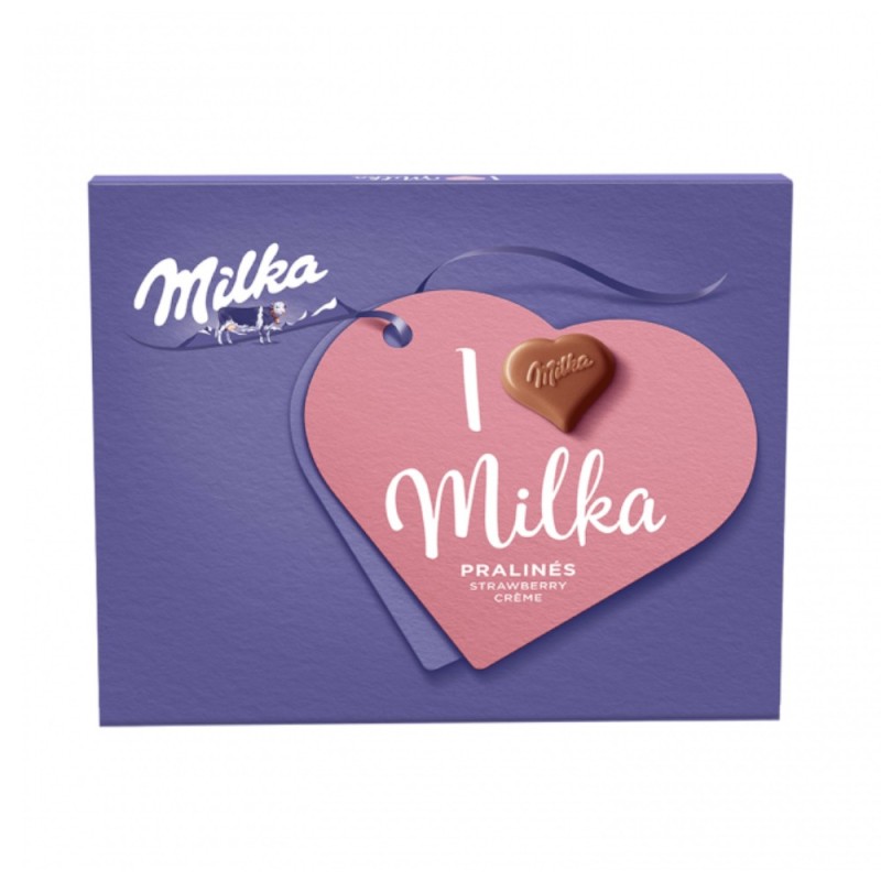 I LOVE MILKA CAPSUNE110g (10buc) 7622210598691
