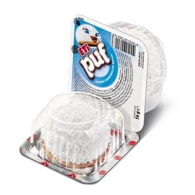 PUF COCOS BISC. CU BEZEA 16G(48BUC) 08690526230160