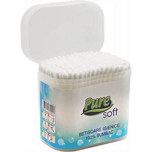 PURESOFT betisoare urechi bumbac 100buc 0739113392961