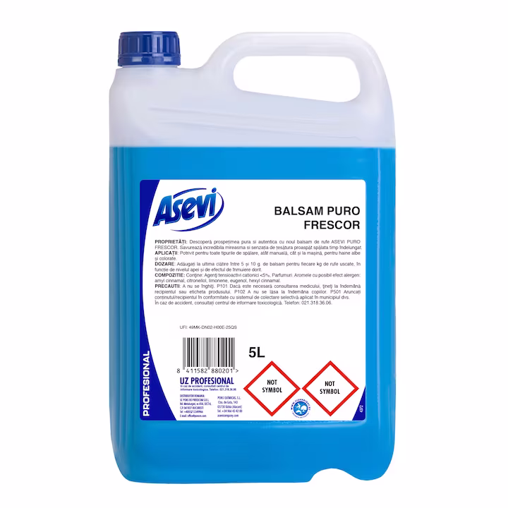 ASEVI BALSAM RUFE PURO FRESCOR 5L (4BUC) 8411582880201