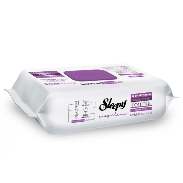 SLEEPY EASY CLEAN SERVETELE UMEDE ORCHID GARDEN (6BUC/BAX) 8682241217953
