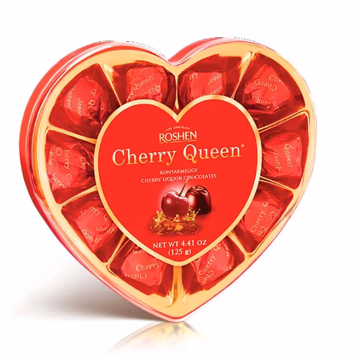 BOMBOANE CHERRY QUEEN ROSHEN 122GR 4823077640049