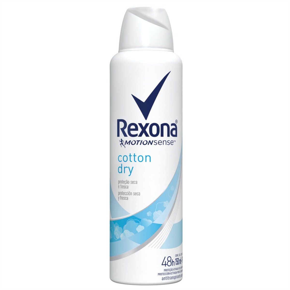 REXONA DEO DAMA COTTON DRY 48H 150ML (6BUC/SET) 8712561844703