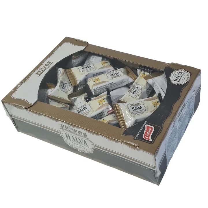 HALVA FLORES VANILIE 30GR (50BUC/CUT) 6426495944034